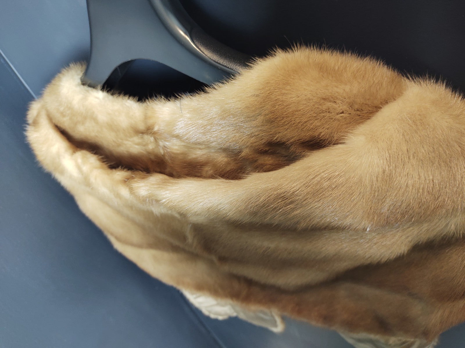 Eatons of Canada Fur Salon Real Mink Bolero Jacket Vintage Fur Cropped Pullover