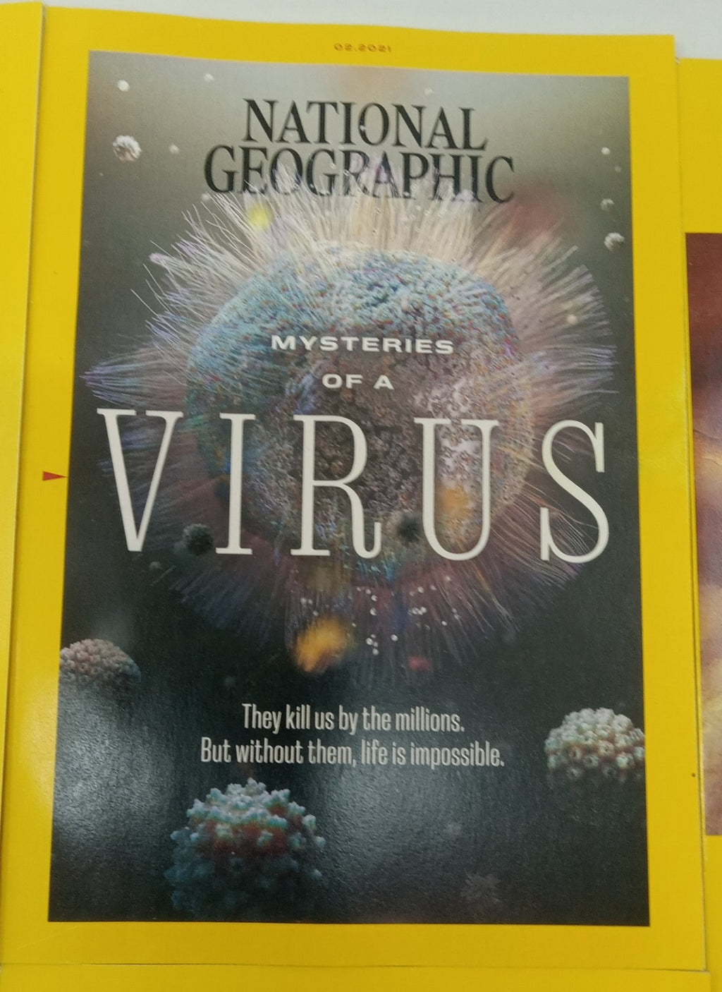 Nat Geo Jan–June 2021 | 6 VG+ Issues in Leatherette Slipcover Case