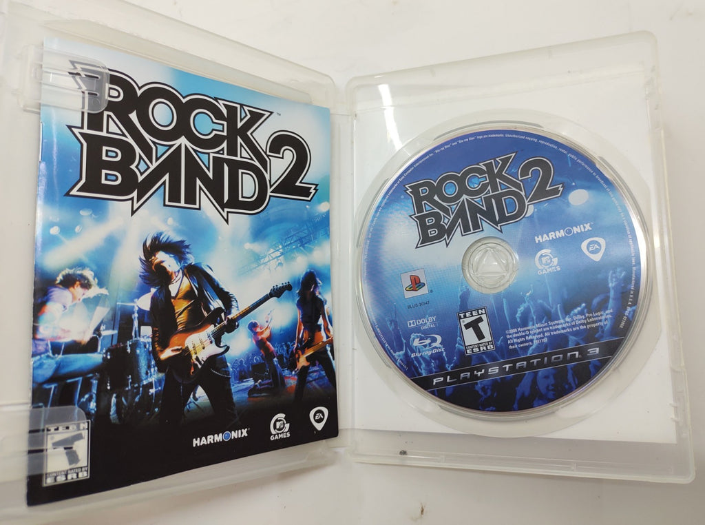 Rock Band 2 (Sony PlayStation 3, PS3) Music Rhythm Video Game