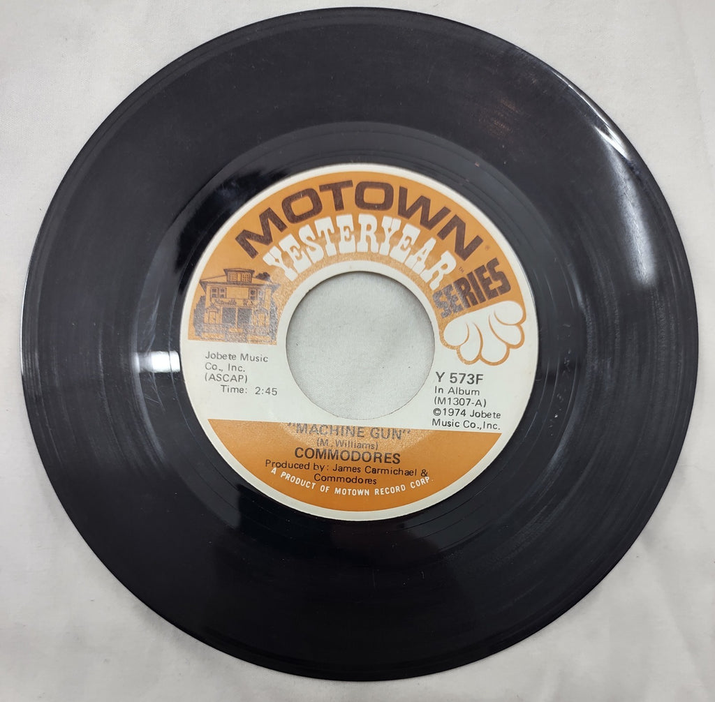 Commodores – I Feel Sanctified 7” Motown Y 573F Canada 1974
