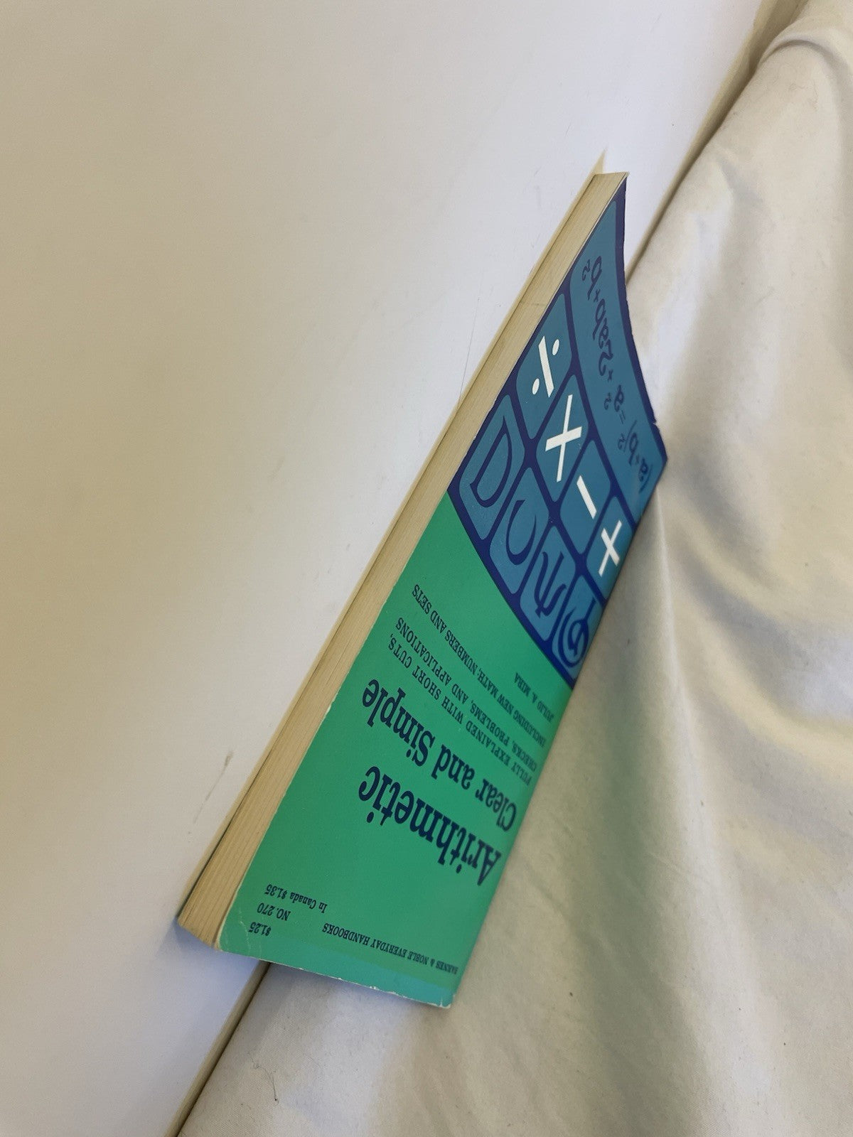 Arithmetic Clear & Simple Julia Mira 1966 PB Math Basics School Study Ed