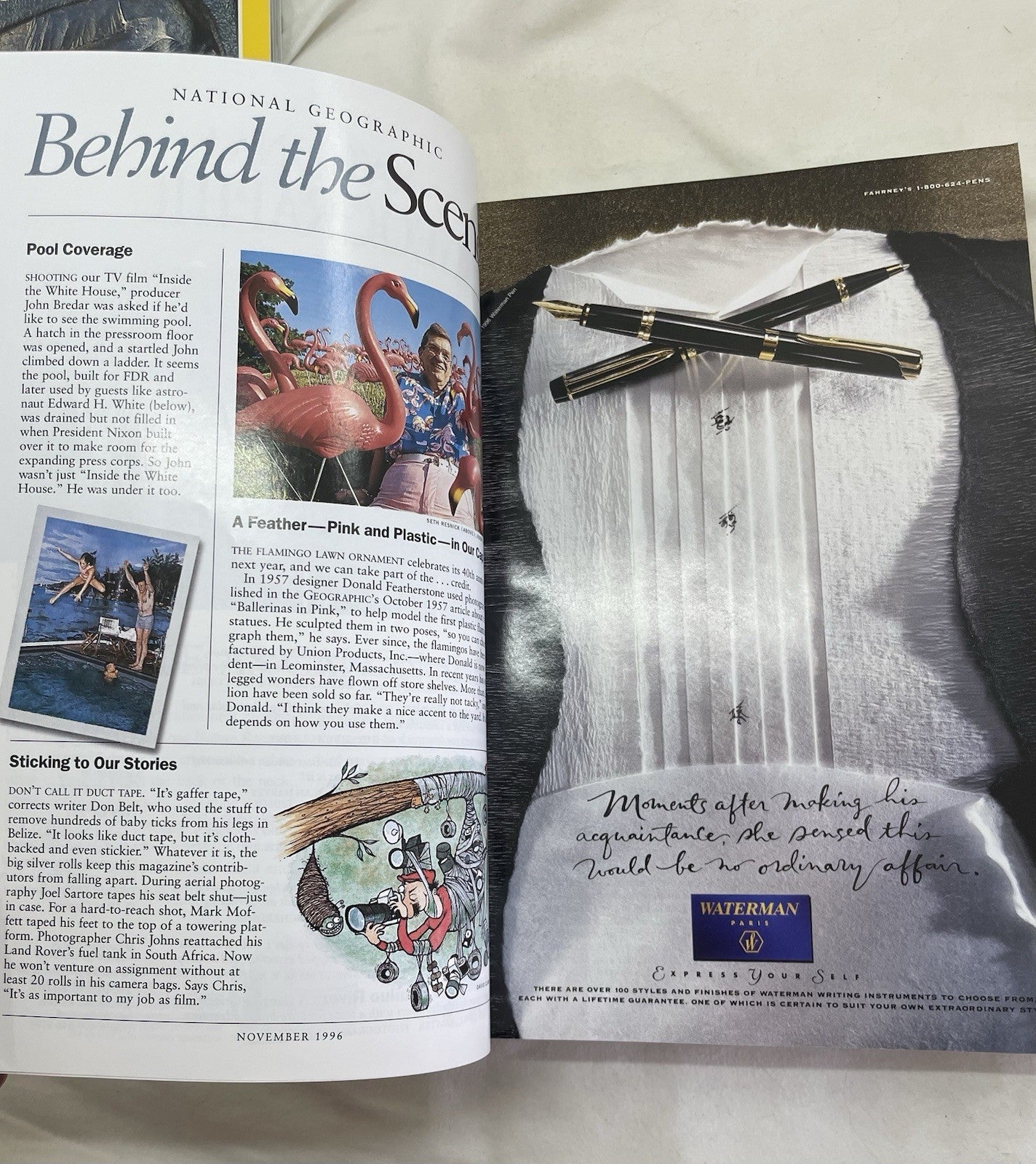 Vintage Nat Geo Lot Jul–Dec 1996 Slipcover Set | Wildlife, Illustrated