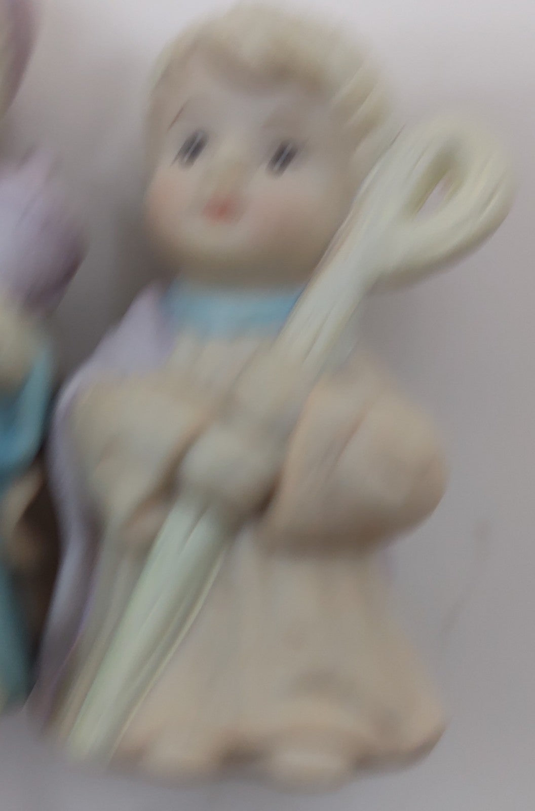 Lot of 9 Russ Berrie Bisque Mini Figurines Vintage Figurine Set Collectible