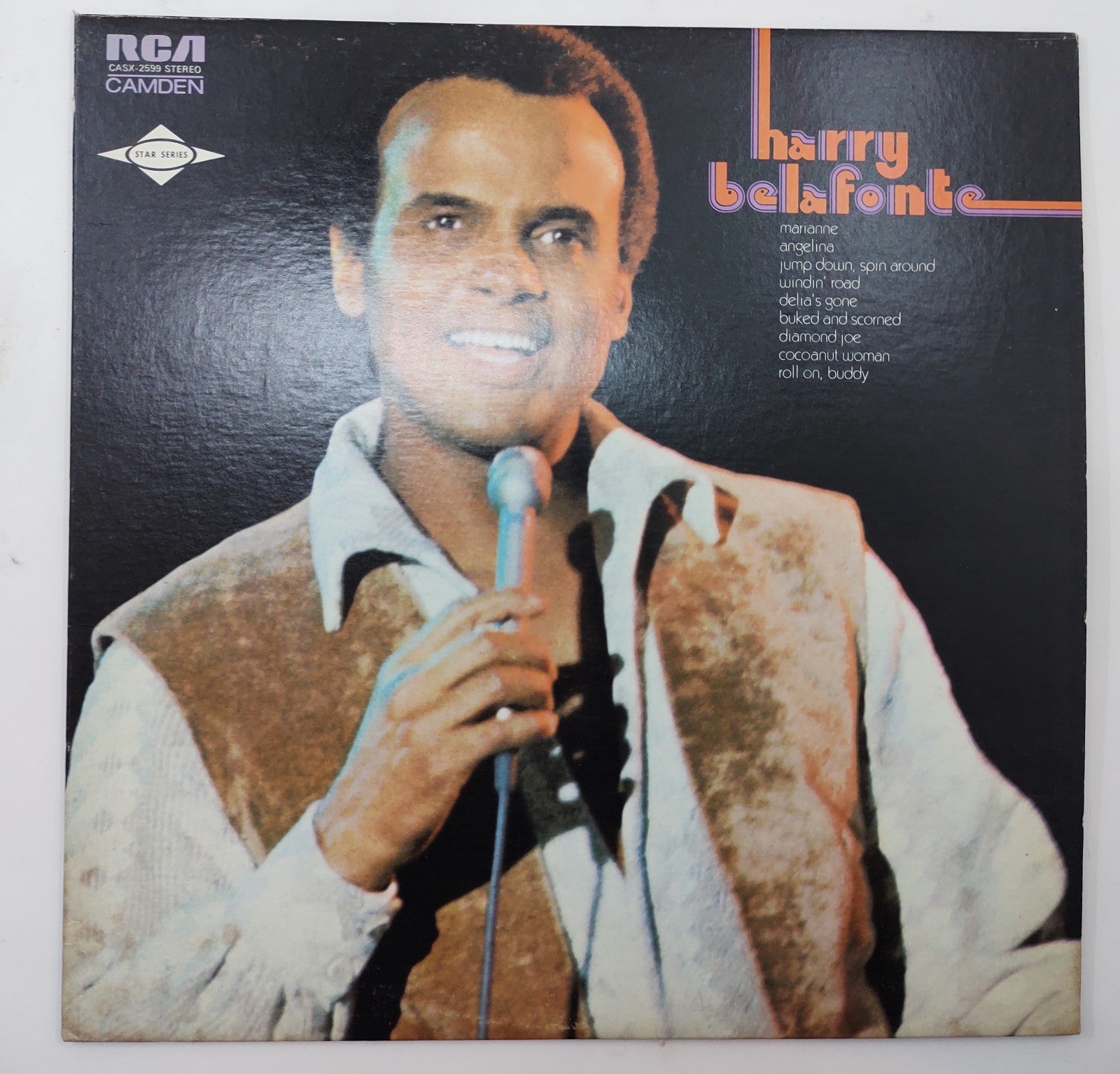 Harry Belafonte – RCA Camden CAS-2599 (1973) Folk Pop Compilation LP