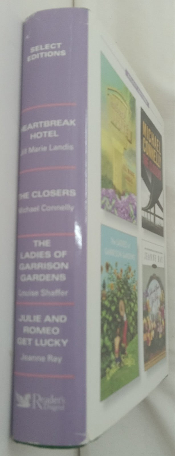 Reader's Digest 4 Novels in 1 HC 1st Ed w/ Dust Jacket Leather Bound