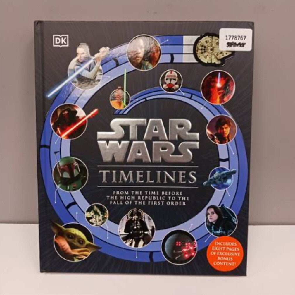 Star Wars Timelines Hardcover – Official Collectible Canon Reference Guide Book