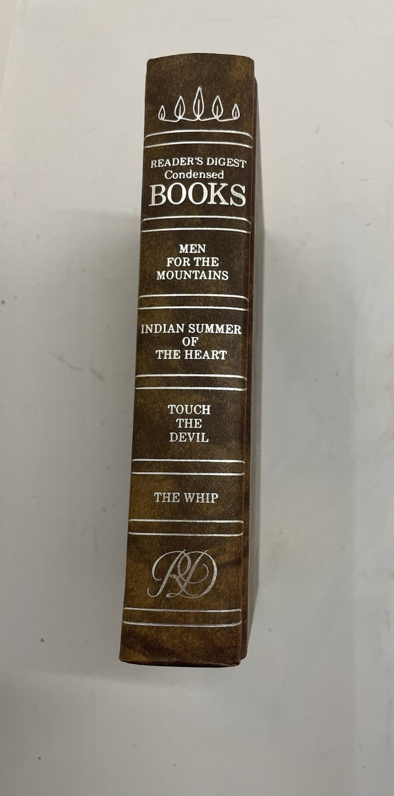 1983 Reader's Digest Condensed 1st Ed HC Leather Gilt Vtg NM Anthology