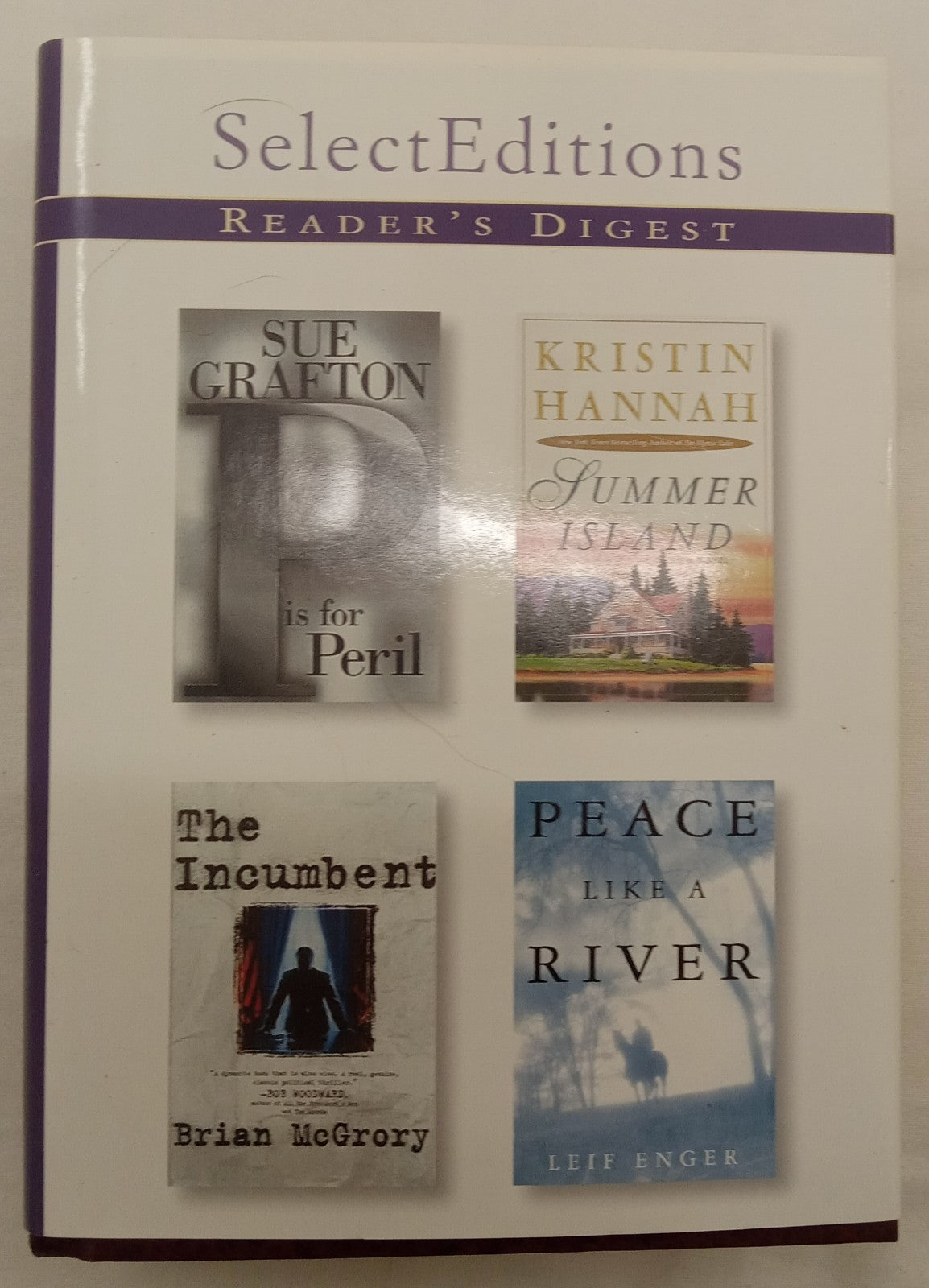 Reader's Digest Select Editions Vol 4 2001 HC 1st Ed w/ Dust Jacket