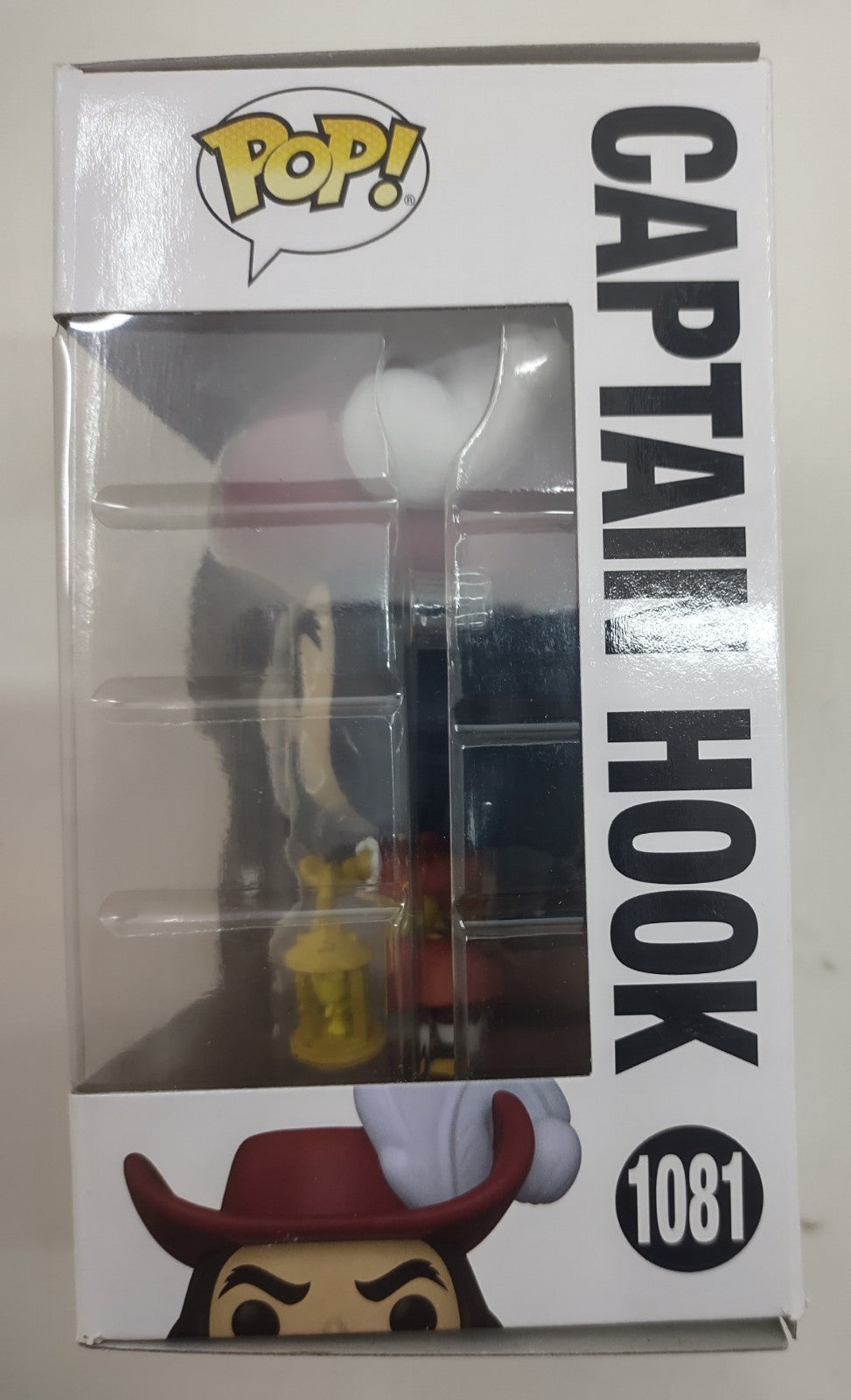 Funko Pop Disney Villains Captain Hook #1081 Vinyl Figure Collectible NIB