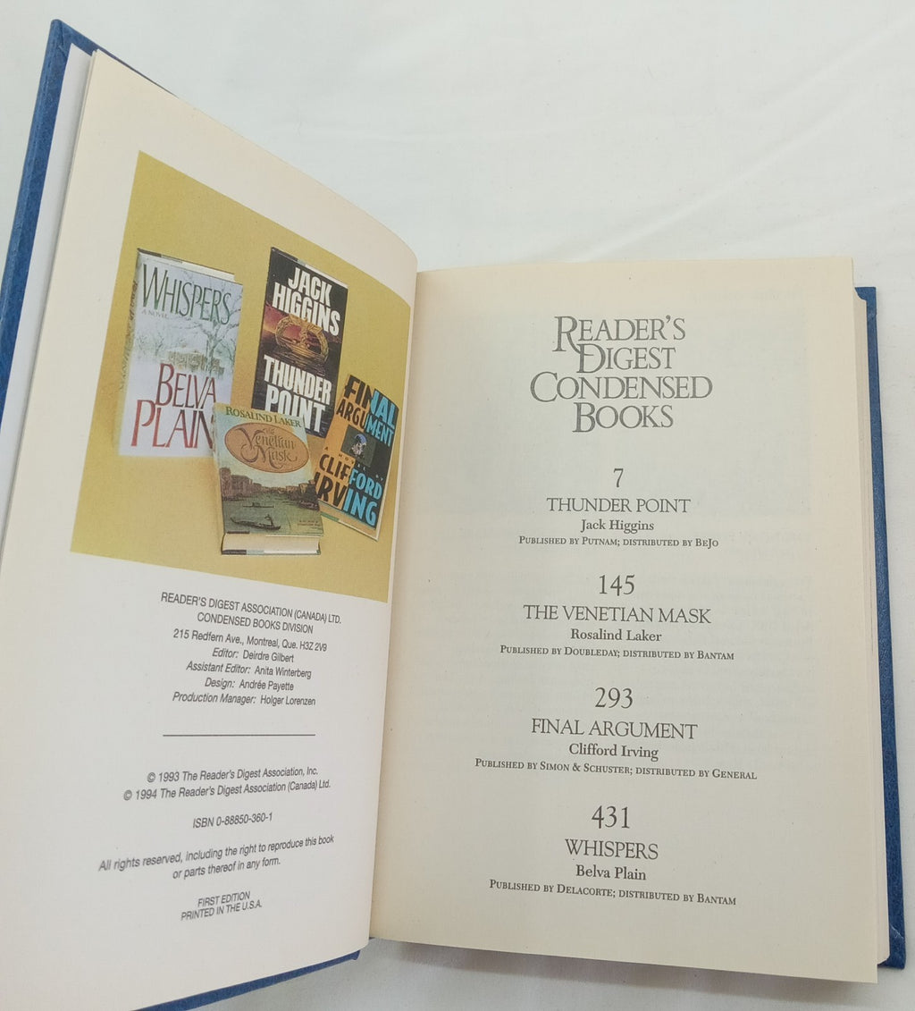 RD Sel Ed HC Vol 1 1994 | Vtg 1st Ed Leather Gilt NM Condensed Anthology