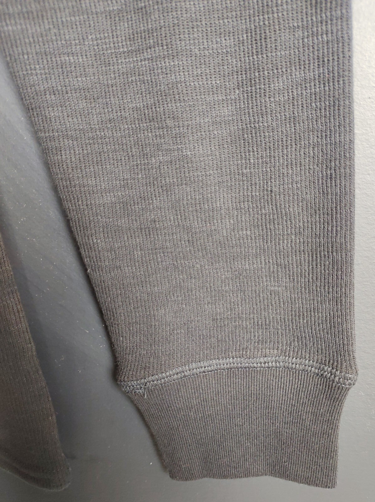 Banana Republic Men’s Black Long Sleeve Henley Shirt Cotton Casual NWT