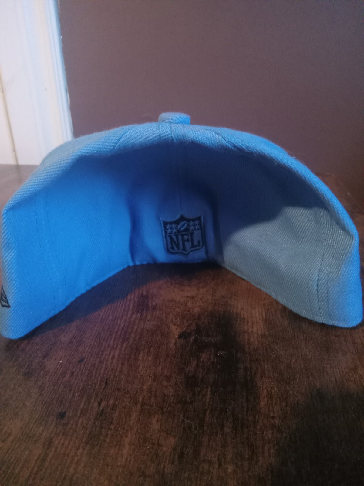 Carolina Panthers New Era 59FIFTY Fitted Hat - Black - Size 7 3/4