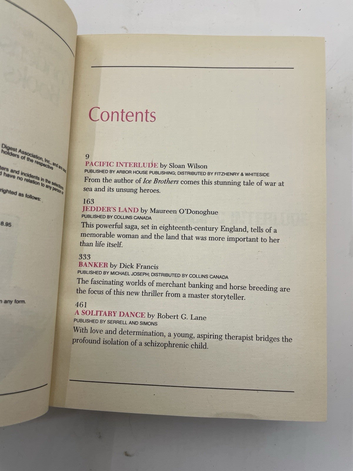 1983 Reader's Digest Condensed 1st Ed HC Leather Gilt Vtg NM Anthology