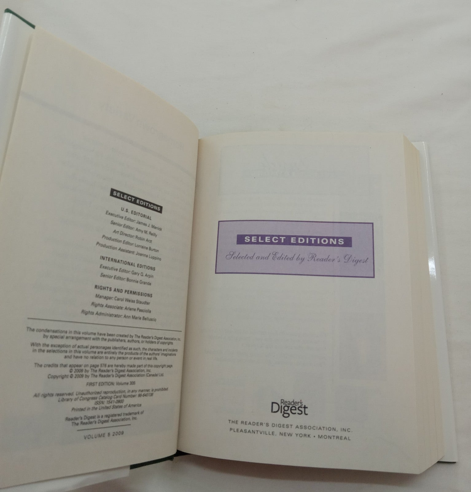 RD Sel Ed 1st Ed HC w/DJ Vol 6 2009 | Vtg NM Condensed Anthology Suspense Thrill