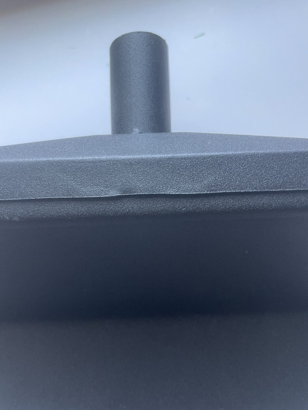 Black Metal Grease Catcher Drain – Flat Top Grill Drip Pan Accessory, Easy Clean