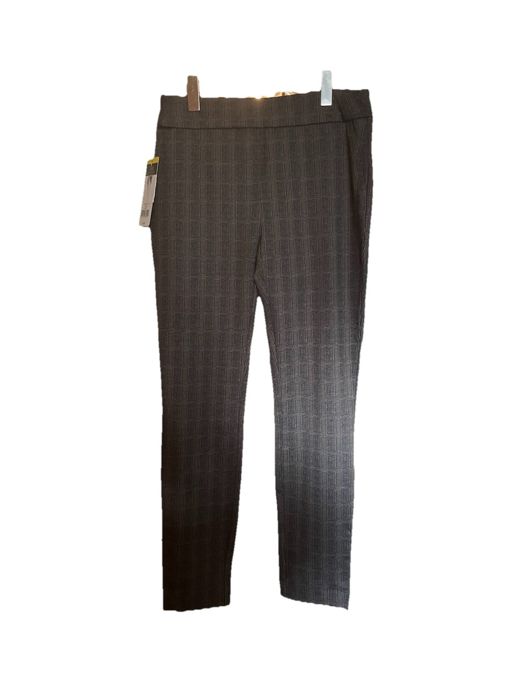 Dalie Plaid Pull-On Dress Pant Narrow Leg Women's Size 6 Work Casual