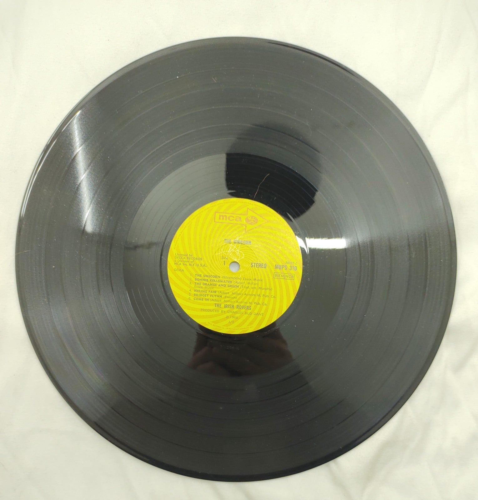 The Irish Rovers – The Unicorn (1967) LP Vinyl Record MCA Records MUPS 310 Folk