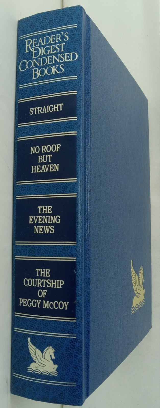 1990 Reader's Digest Condensed 1st Ed HC Leather Gilt Vtg NM Anthology