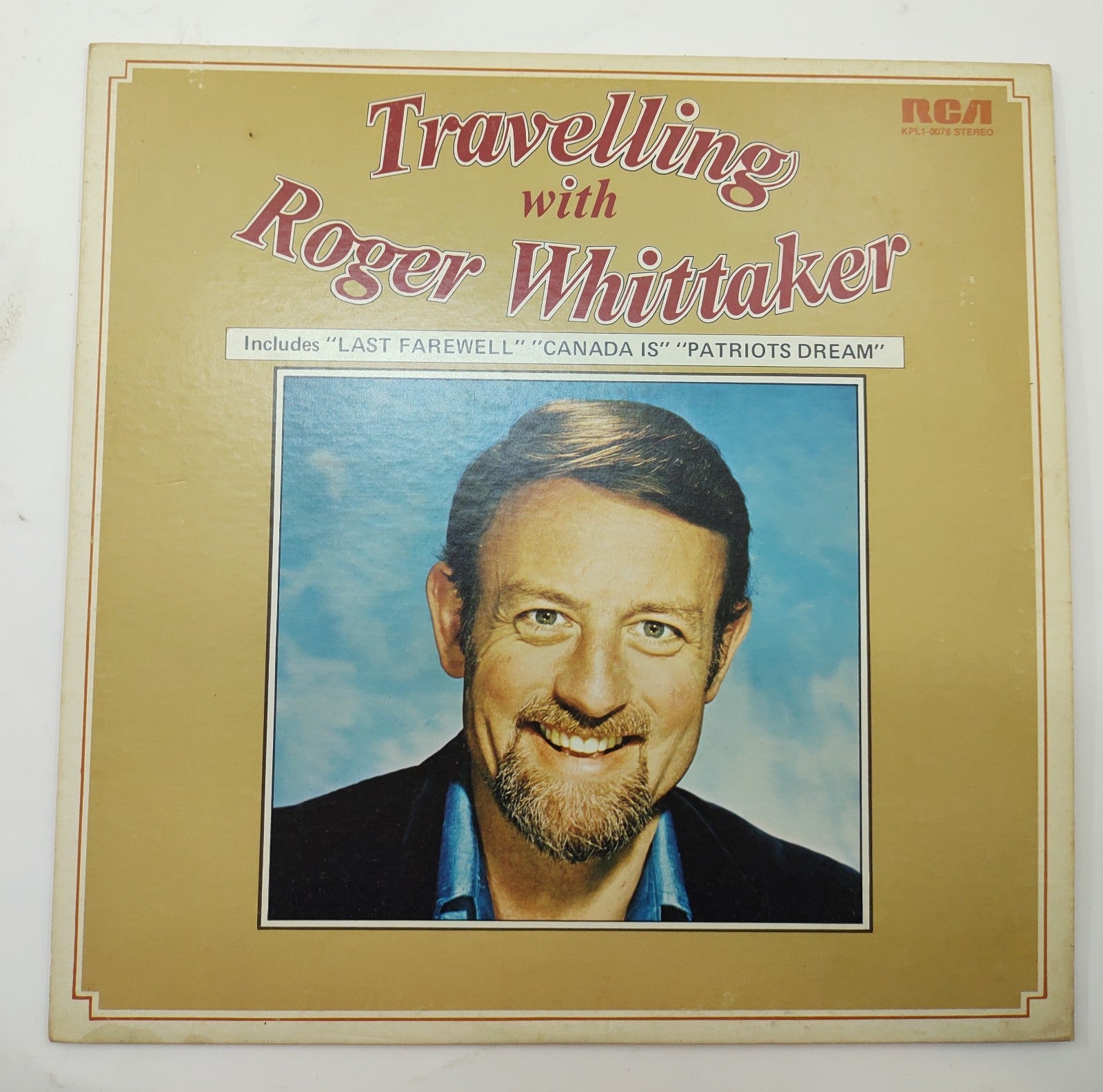 Roger Whittaker – Travelling With Roger Whittaker (1974) RCA Vinyl LP
