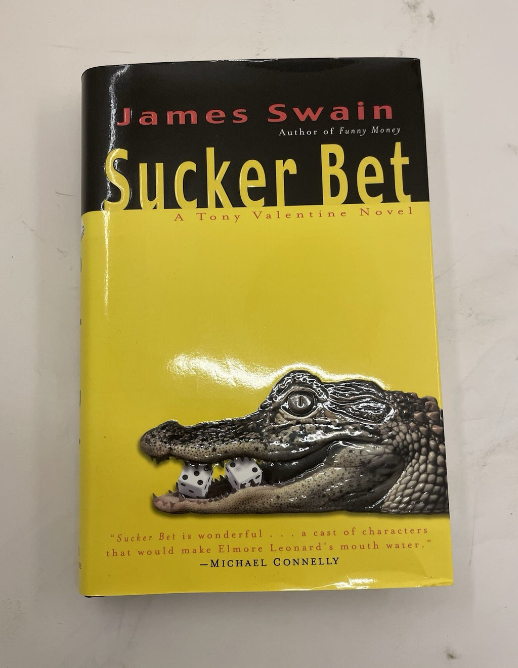 Sucker Bet by James Swain – G+ Crime Thriller, Tony Valentine Series