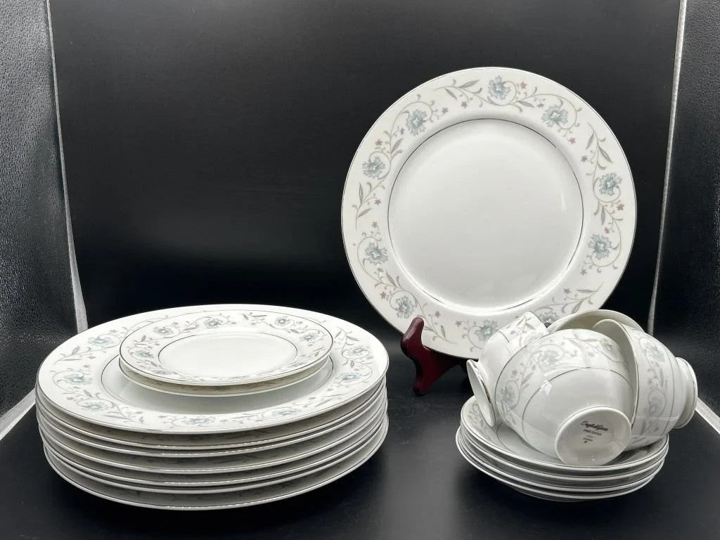 English Garden Porcelain Japan – Vintage Decorative Floral Selection Set