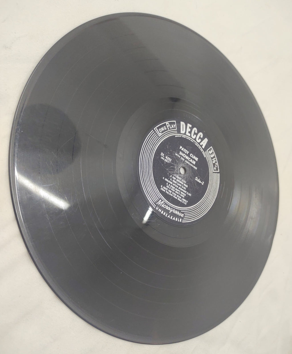 Patsy Cline – Showcase LP Decca DL 4202 Country Classic Vocal Album