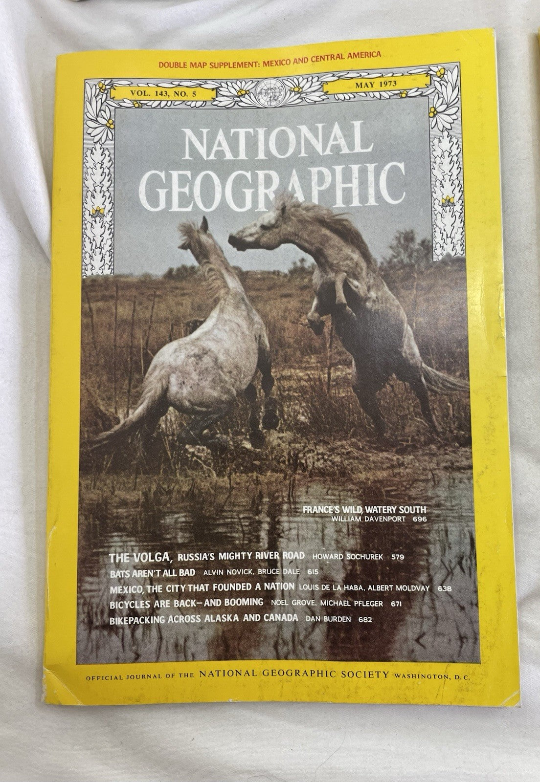 Vintage Nat Geo Jan–Jun 1973 Slipcover Set | Illustrated, Travel, Rare