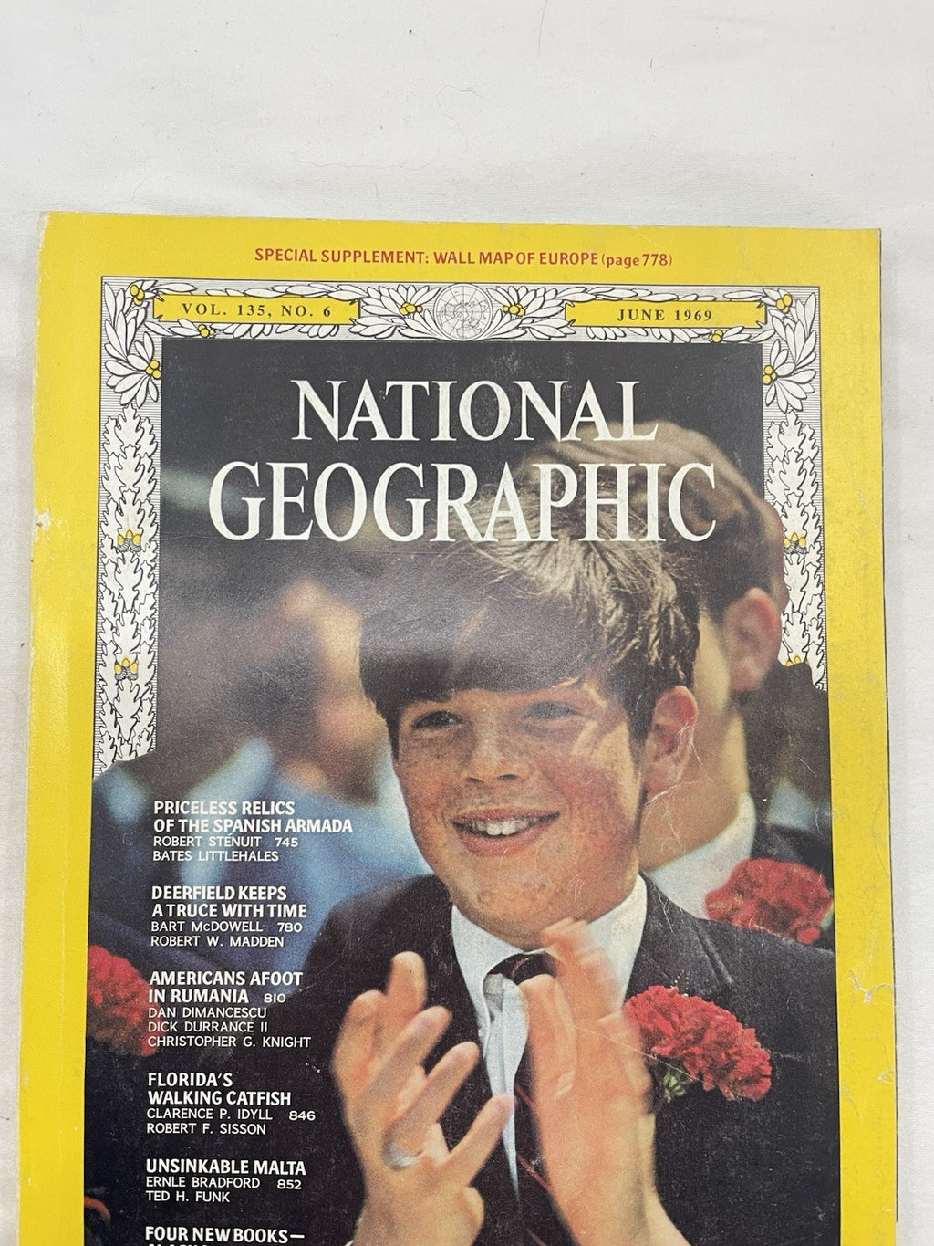 Nat Geo Mag June 1969 Single Vtg Issue World Decor Geo Photo Collect