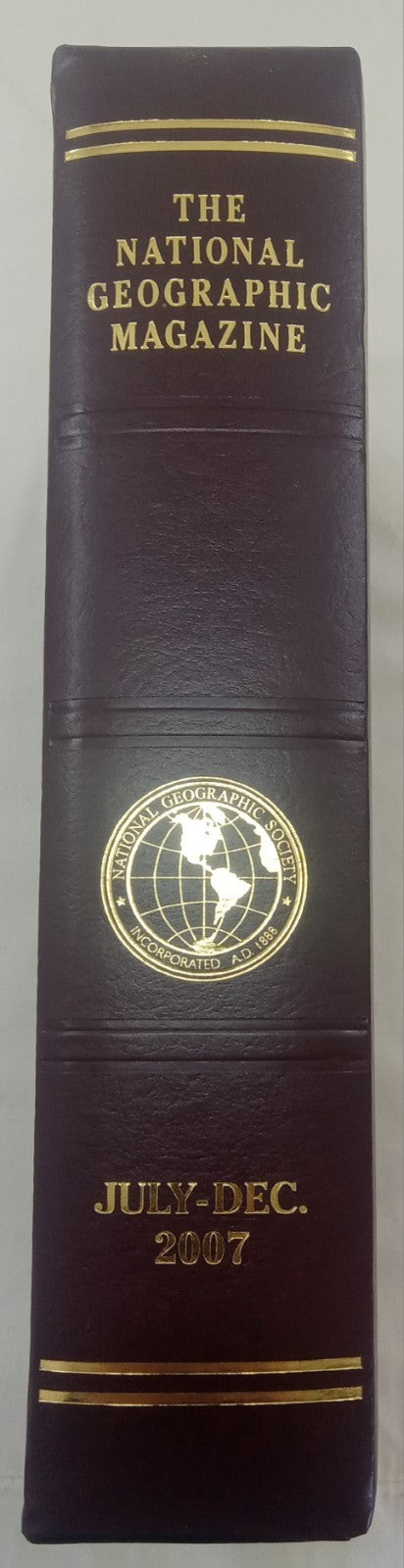 Nat Geo Magazine With Slipcover July To December 2007