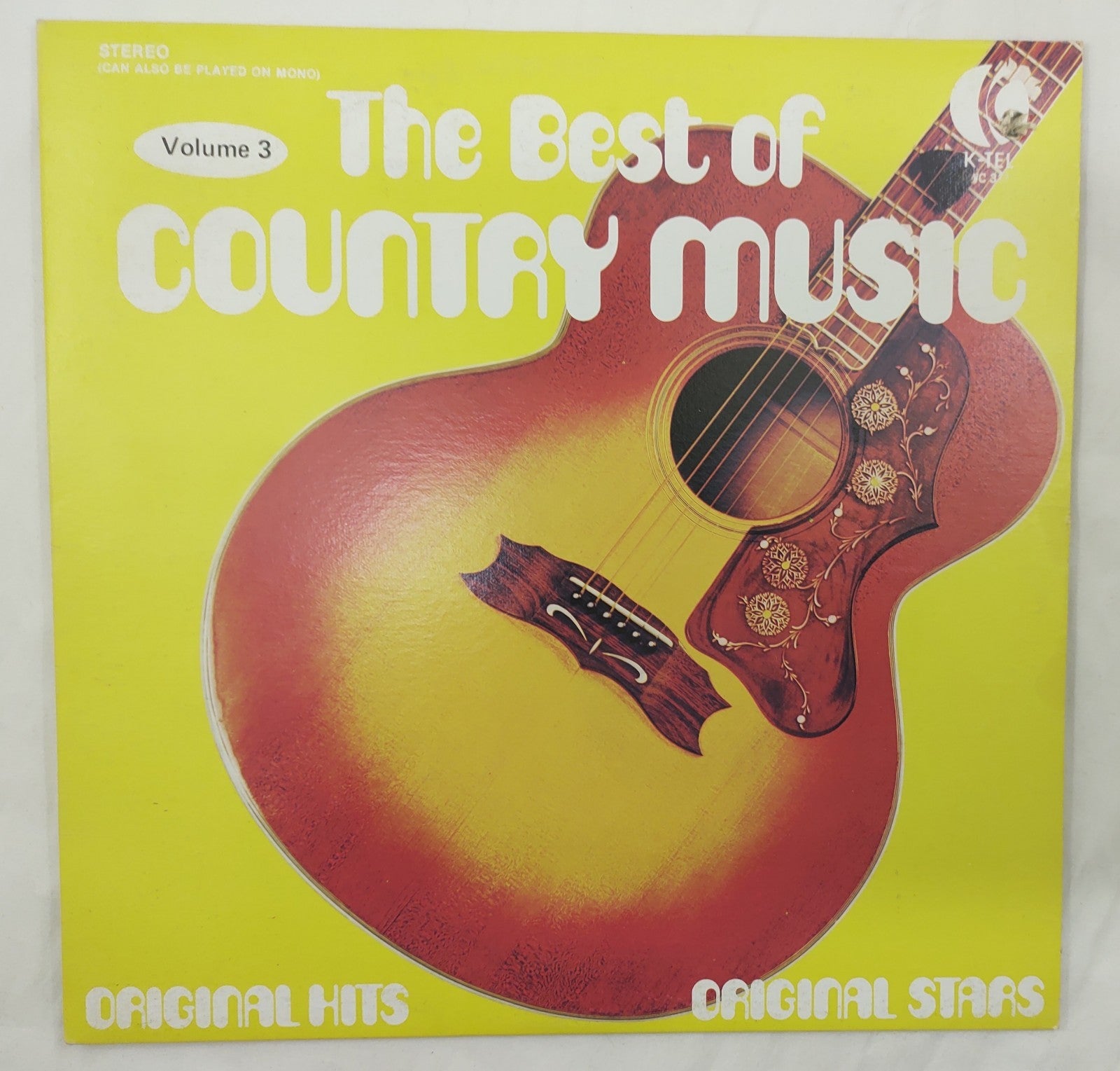 Best of Country Music Vol. 7 LP K-Tel CSPS 726 Canada Compilation