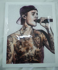 Limited Edition Justin Bieber Giclée by George Davis – Signed & Numbered
