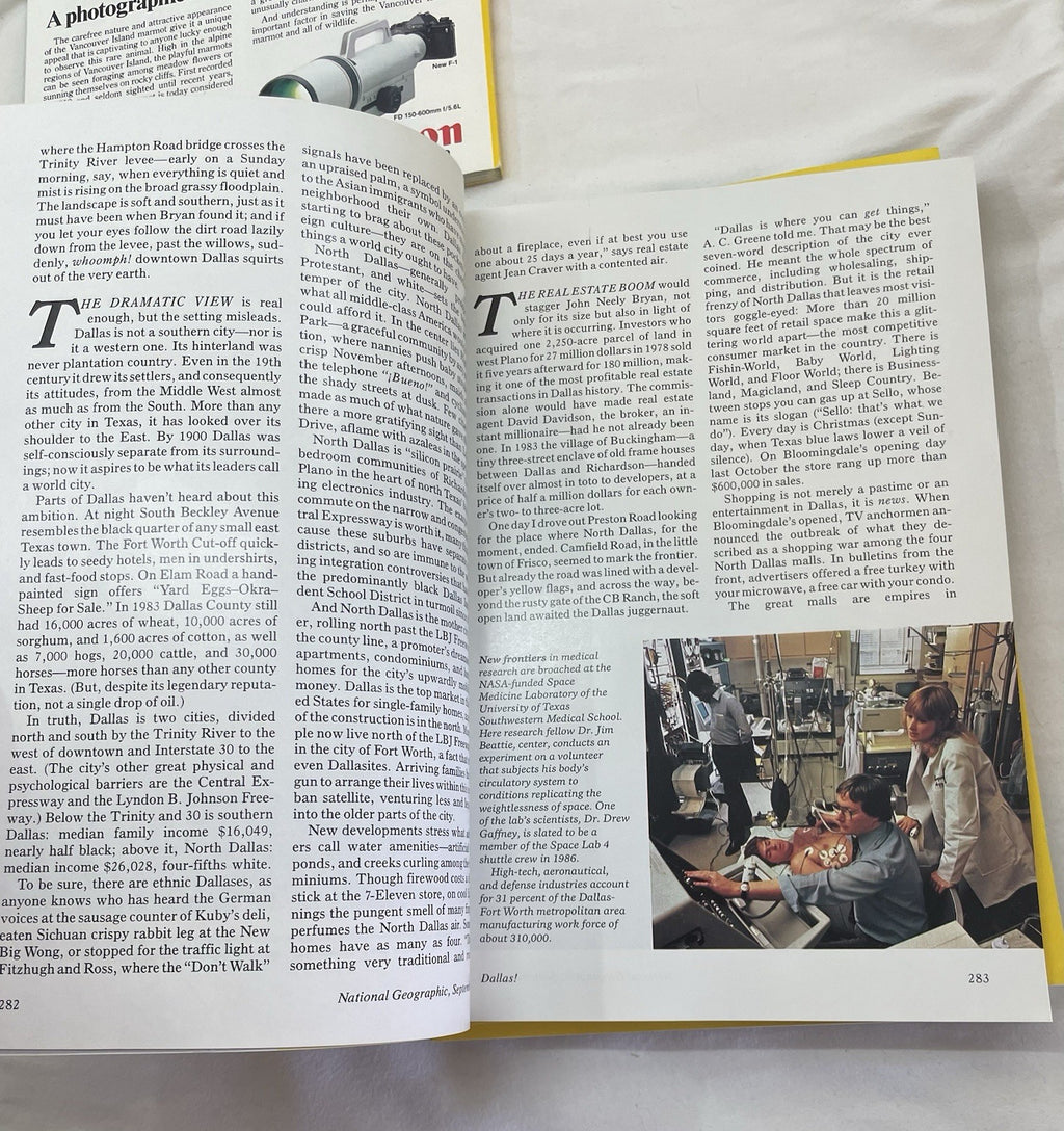 Nat Geo Lot Jul–Dec 1984 w/ Slipcover | Culture, Travel, Geography