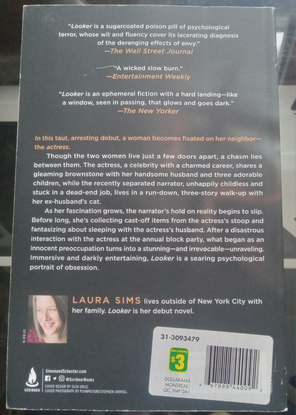 Looker: A Novel by Laura Sims – Literary Fiction Psychological Thriller PB