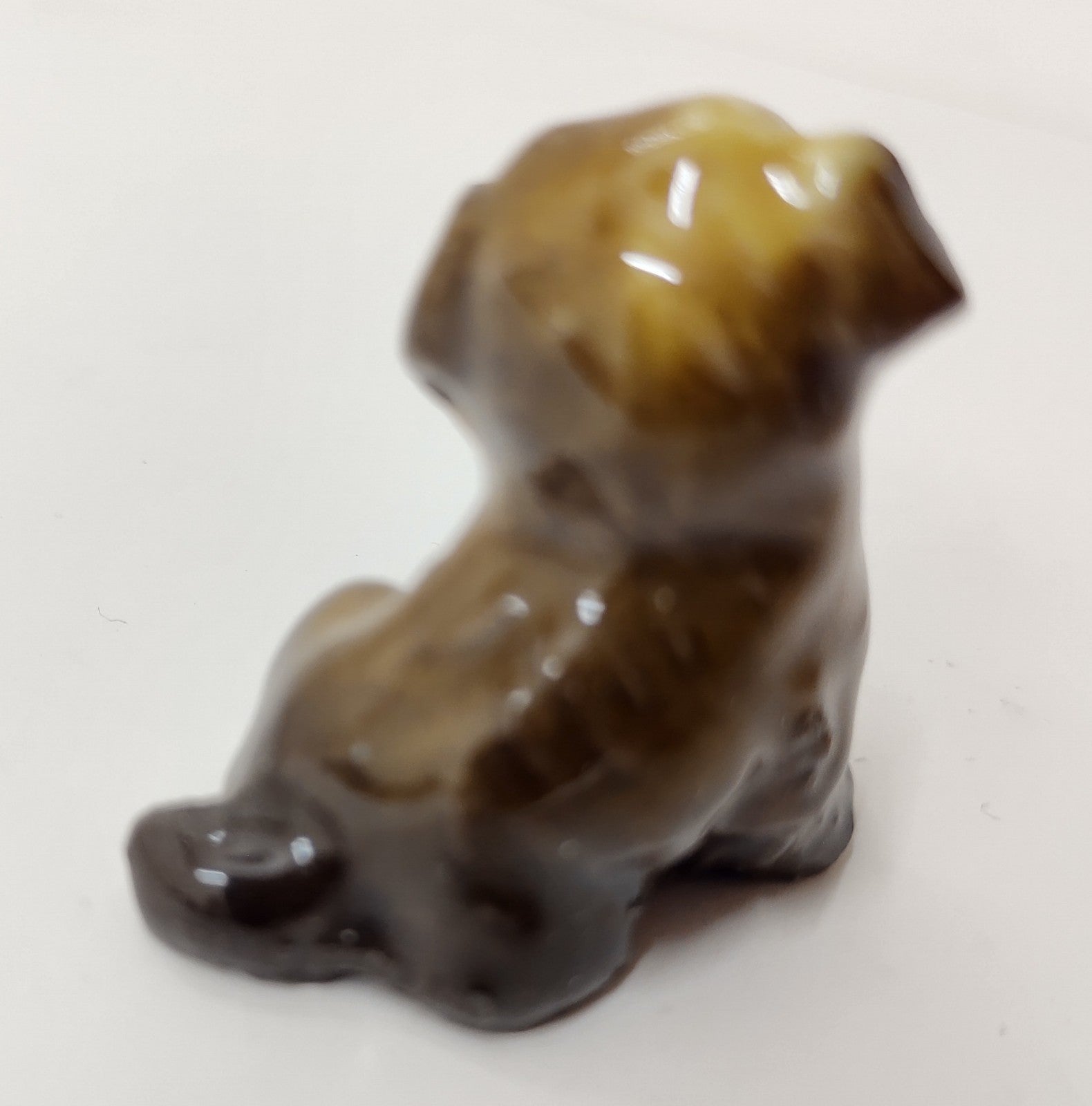 Wade Whimsies Dog Mini Figurine England Vintage Wade Ceramic Animal