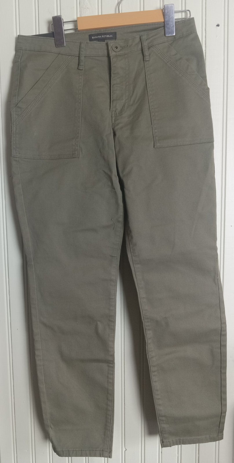 NWT Women’s Banana Republic Green Pants Size 4 – Slim Fit Work Trousers