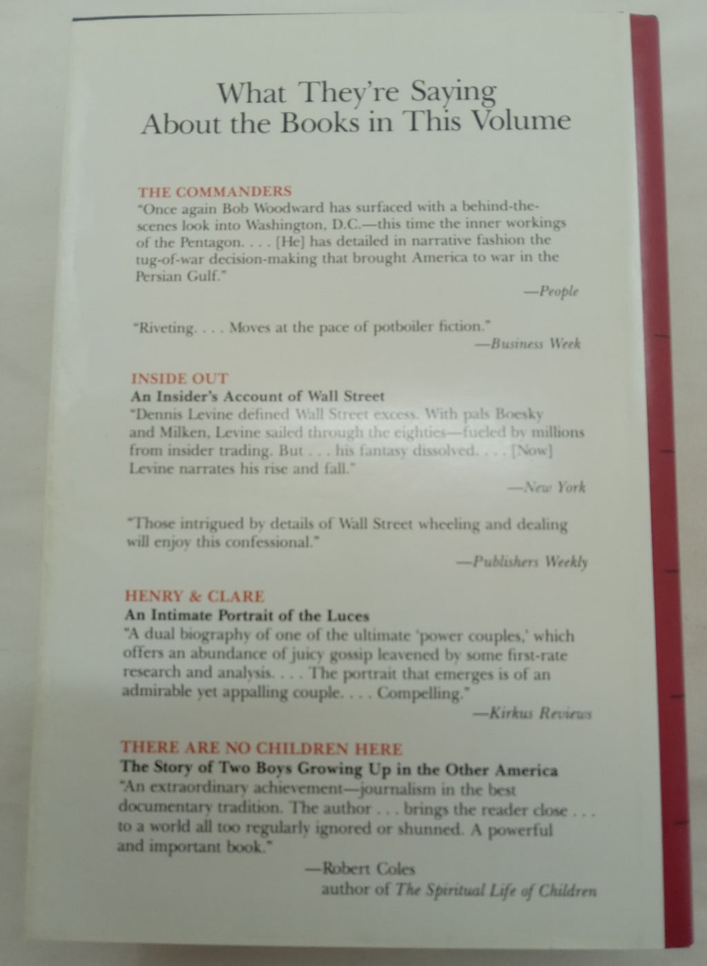 Reader's Digest Condensed Books 1992 | 4-in-1 HC w/ Dust Jacket NM