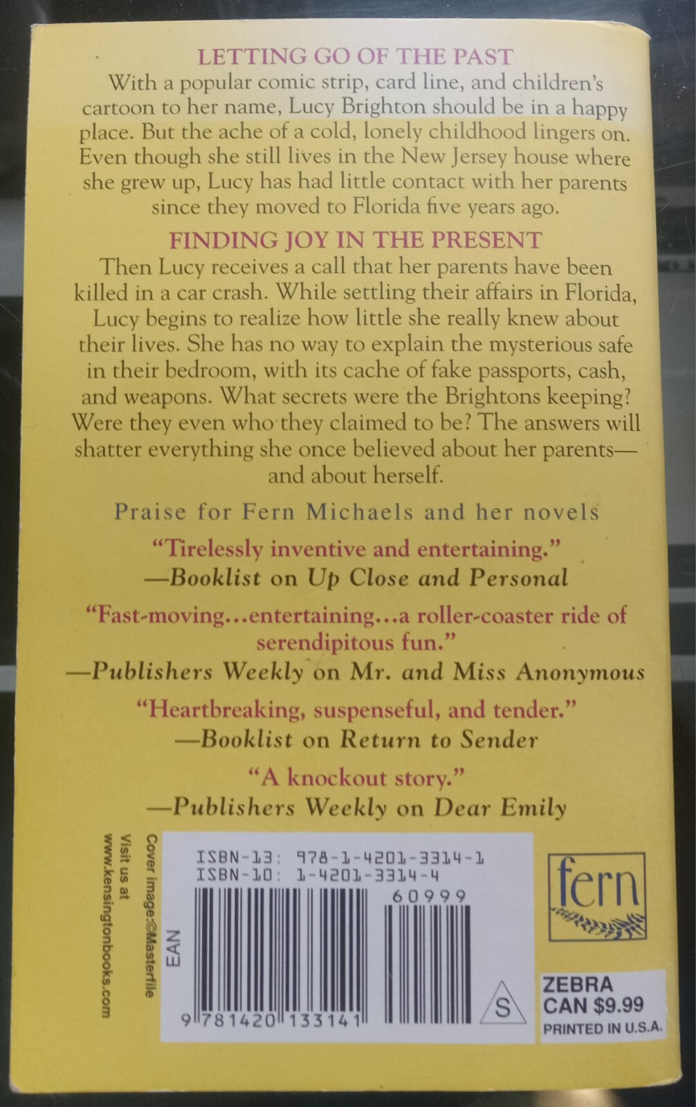 Forget Me Not by Fern Michaels PB Emotional Women’s Fiction Novel