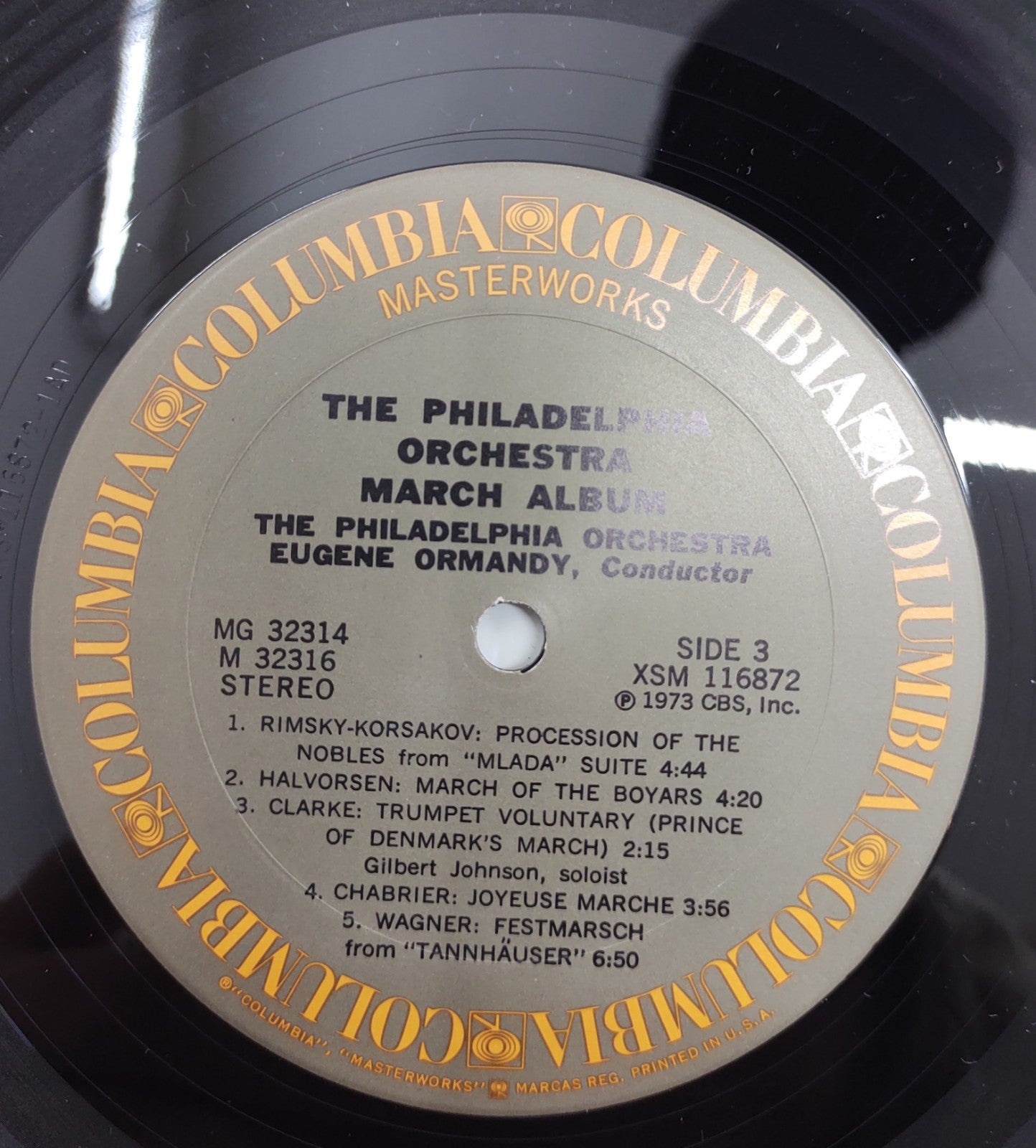 The Philadelphia Orchestra – March Album 2xLP Eugene Ormandy Columbia