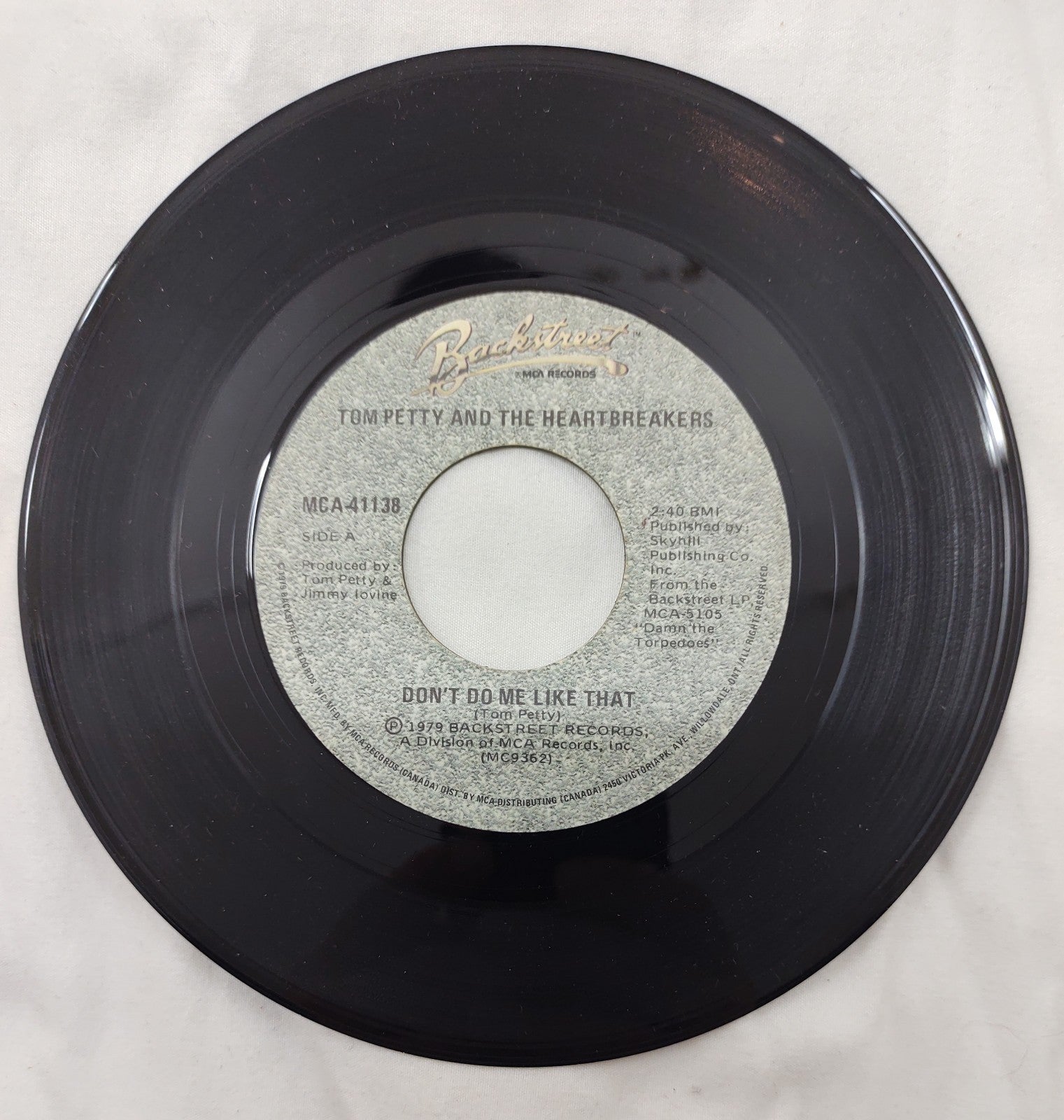 Tom Petty & The Heartbreakers – Don’t Do Me Like That 7” MCA 41138