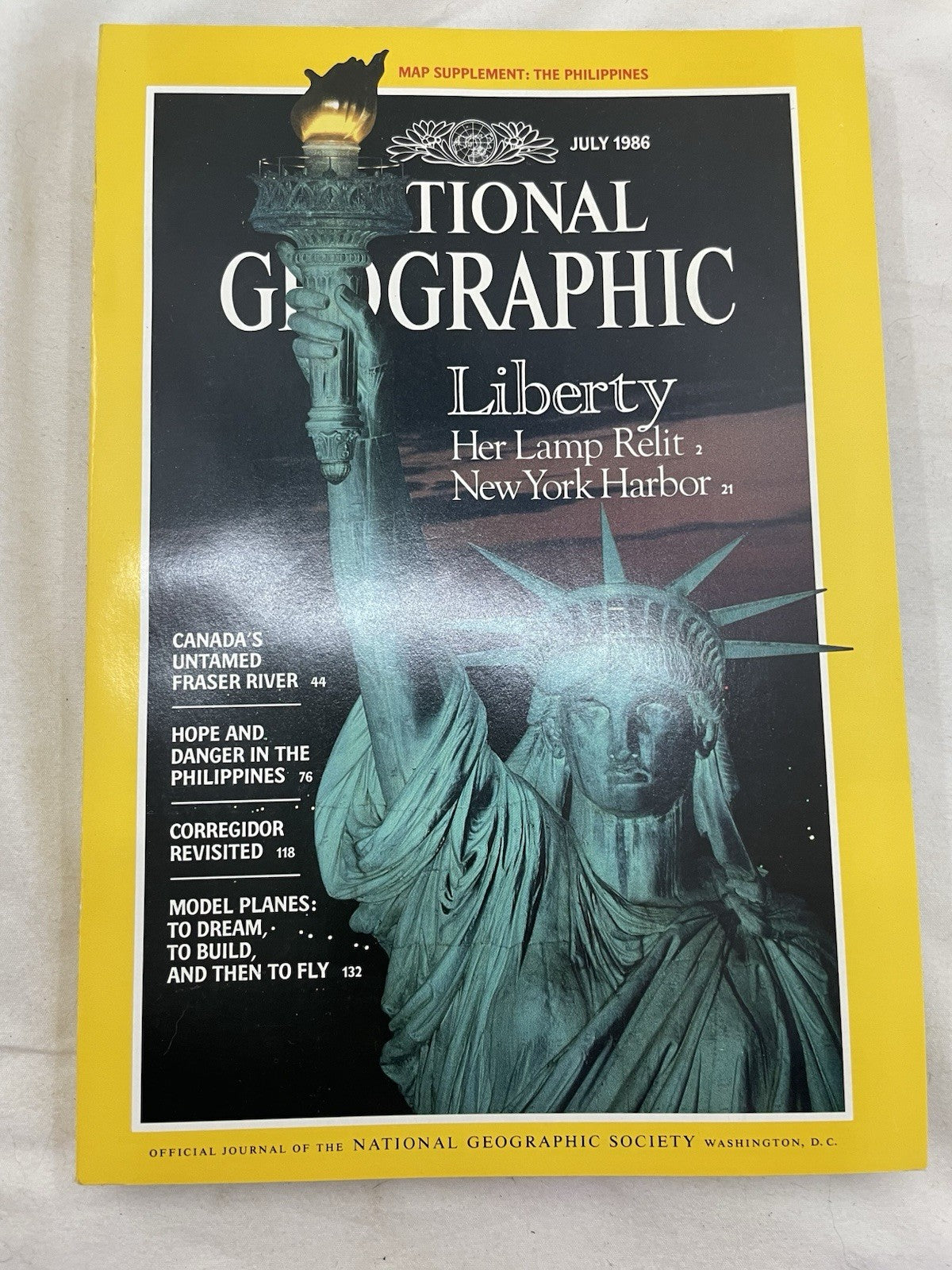 Vintage Nat Geo Lot Jul–Dec 1986 w/ Slipcover | Travel, Discovery Set