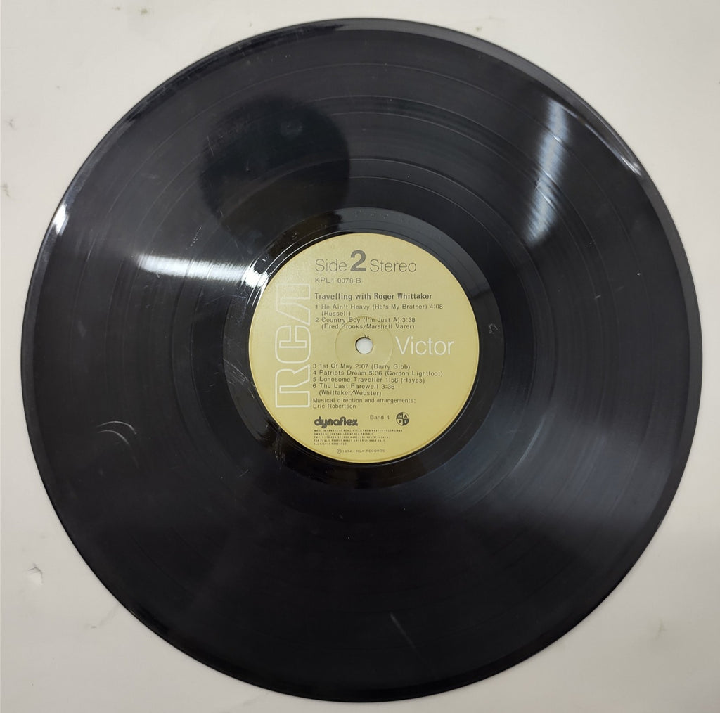 Roger Whittaker – Travelling With Roger Whittaker (1974) RCA Vinyl LP