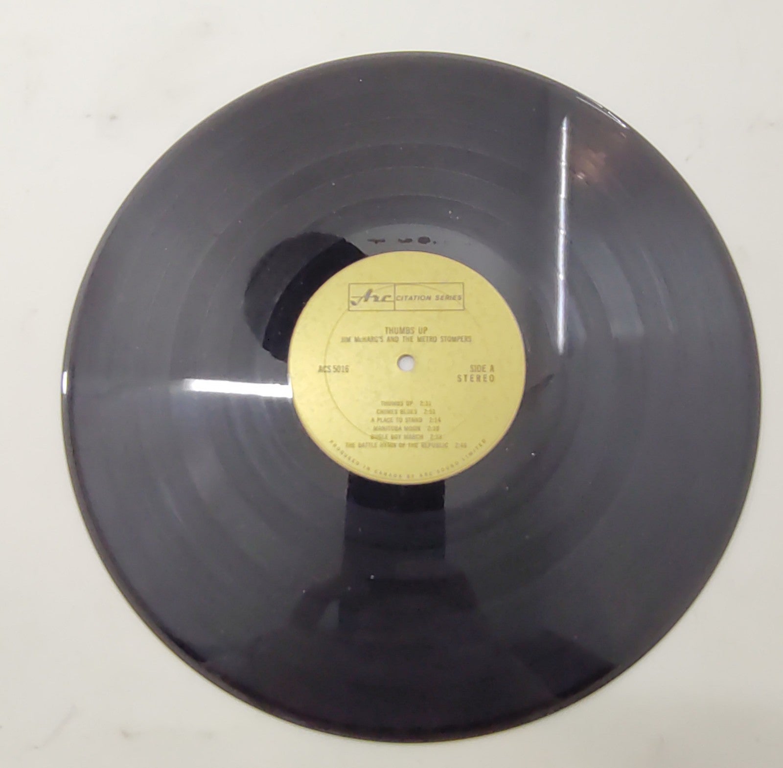 Jim McHarg’s Metro Stompers – Thumbs Up! (1966) Dixieland Jazz Vinyl LP