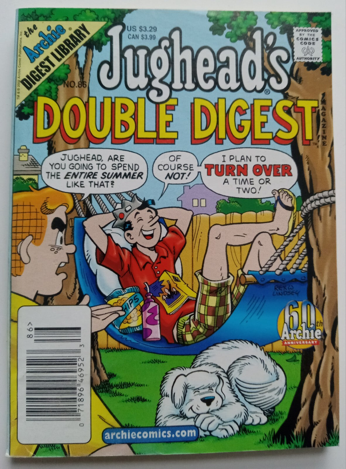 Archie Digest Magazine #86 – Jughead Double Digest Comic Special (2015)