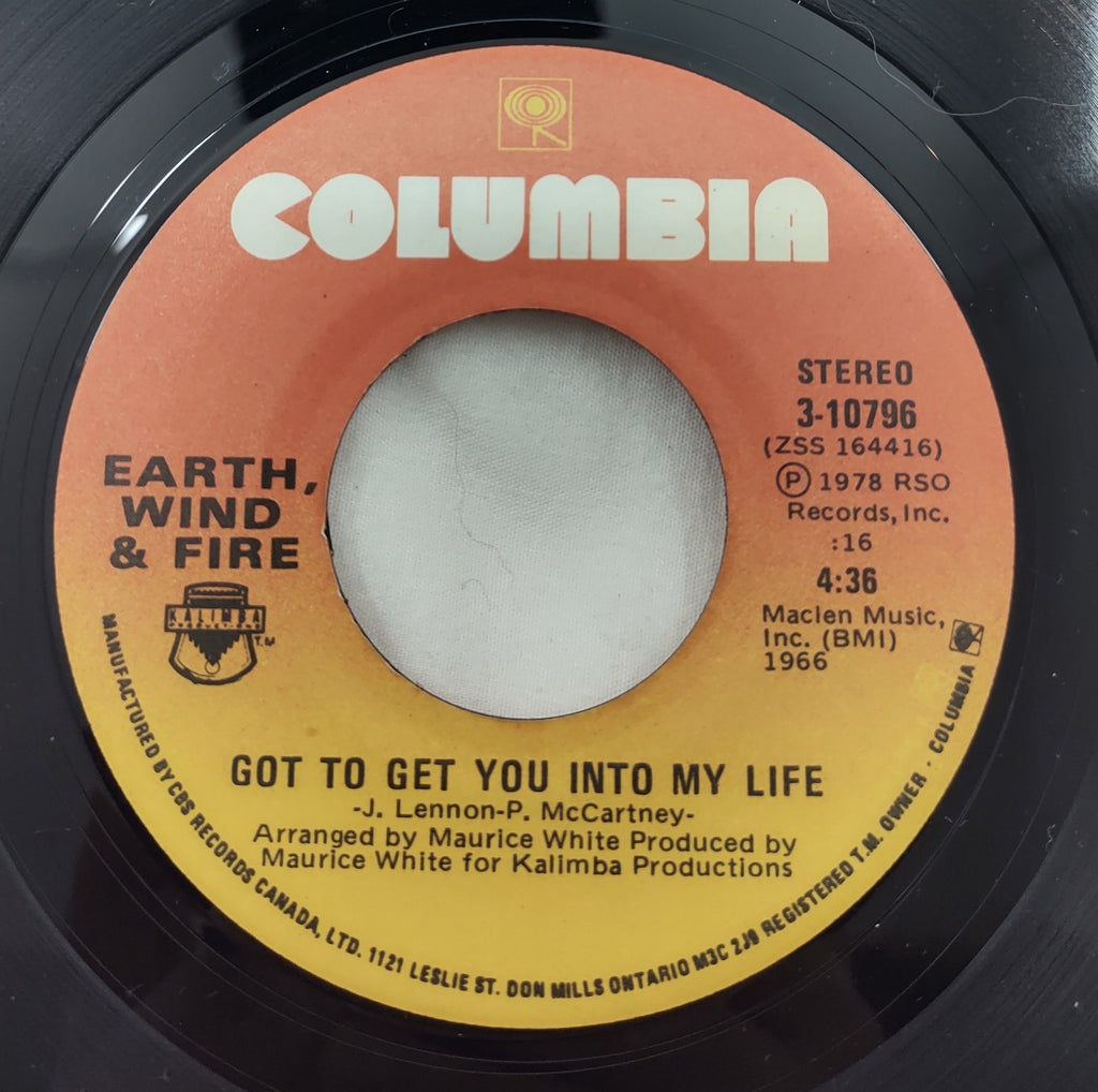 Earth, Wind & Fire: I'll Write a Song for You (7" Vinyl) 3-10796, ZSS 164411