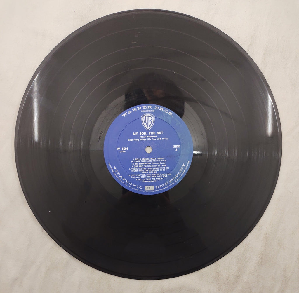 Allan Sherman – My Son, the Nut LP Warner Bros W-1501 Comedy
