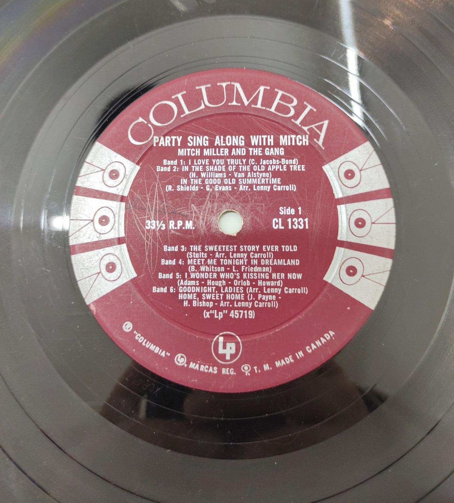 Mitch Miller & The Gang – Party Sing Along With Mitch Vinyl LP Pop Vocal