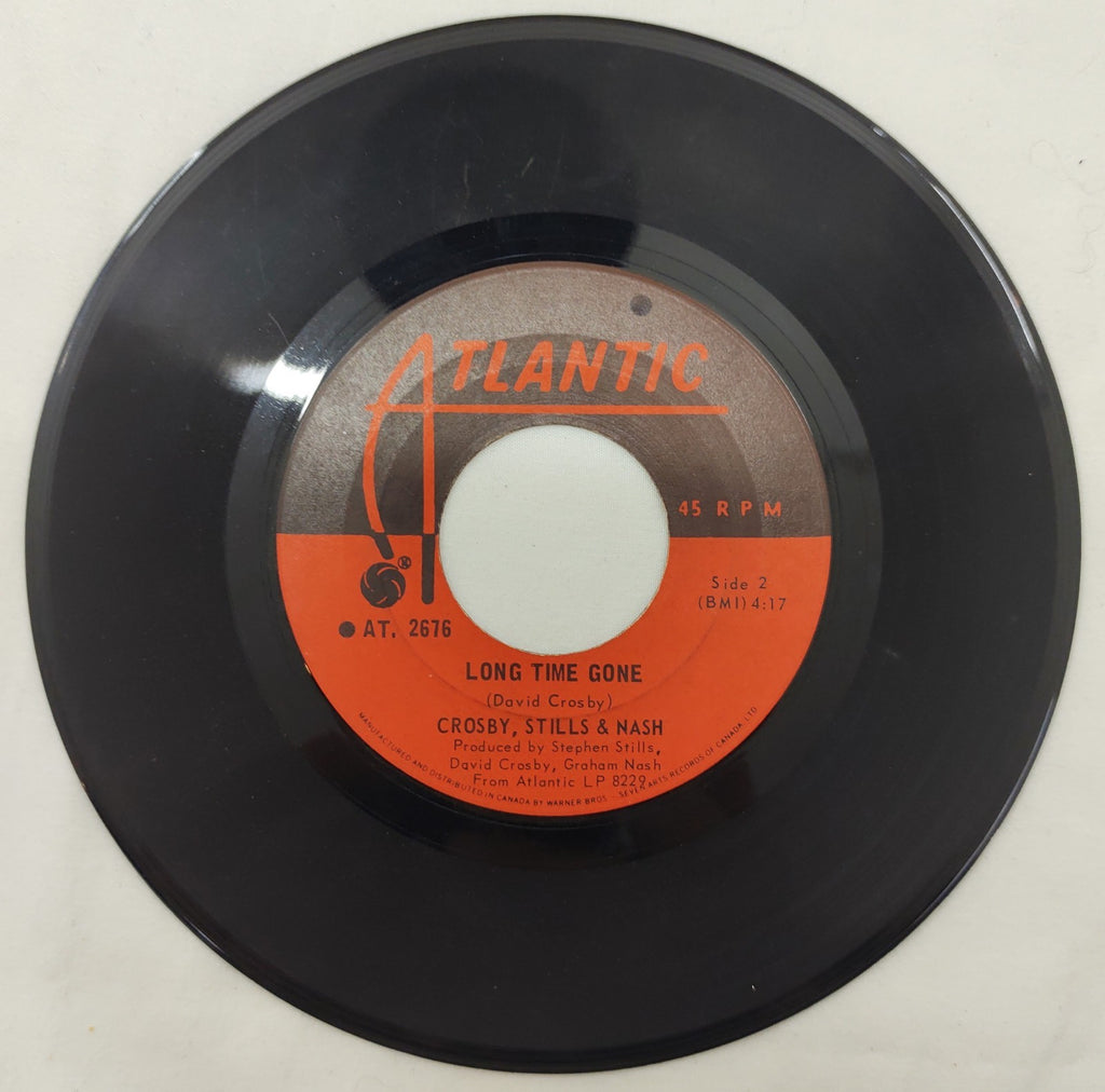 CSN Suite Judy Blue Eyes 45 RPM 7" Rock Vinyl Single 1969 Atlantic