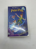 Disney Black Diamond VHS Peter Pan 1990 Vintage Animated Movie