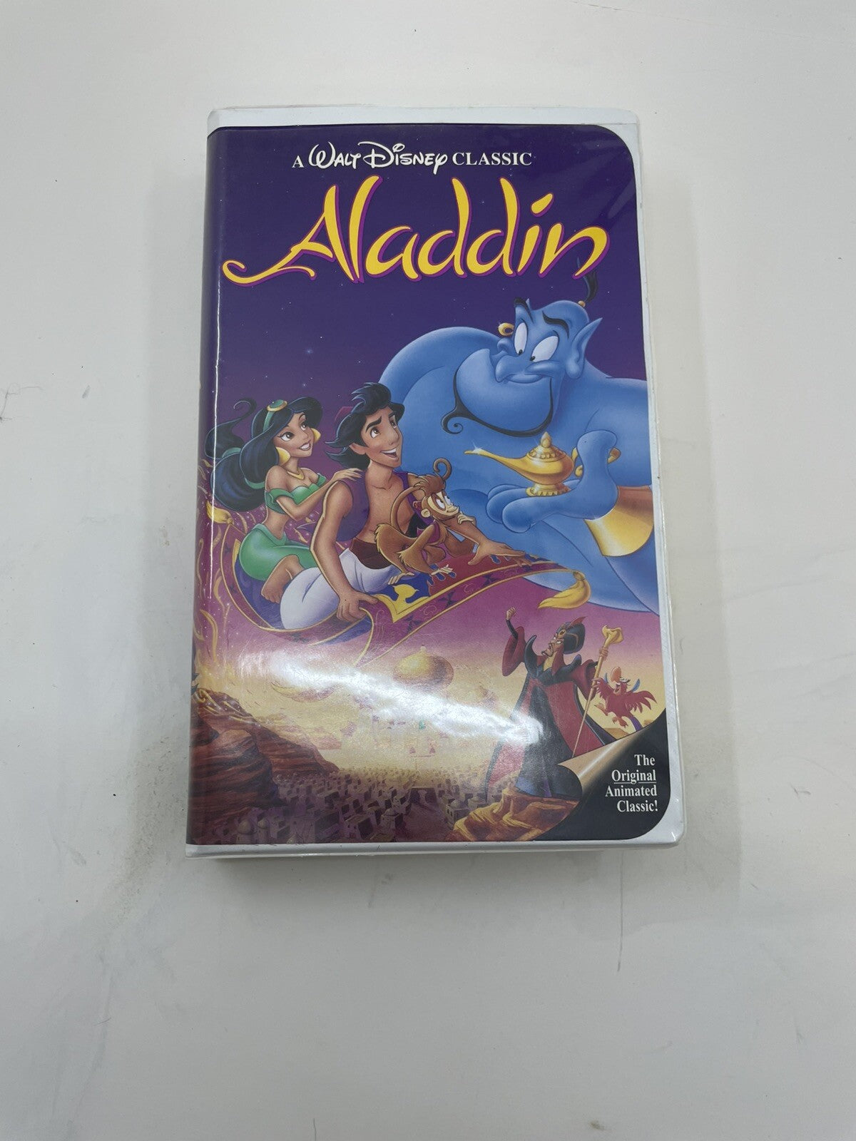 Disney Black Diamond VHS Aladdin 1993 Classic Film Collectible