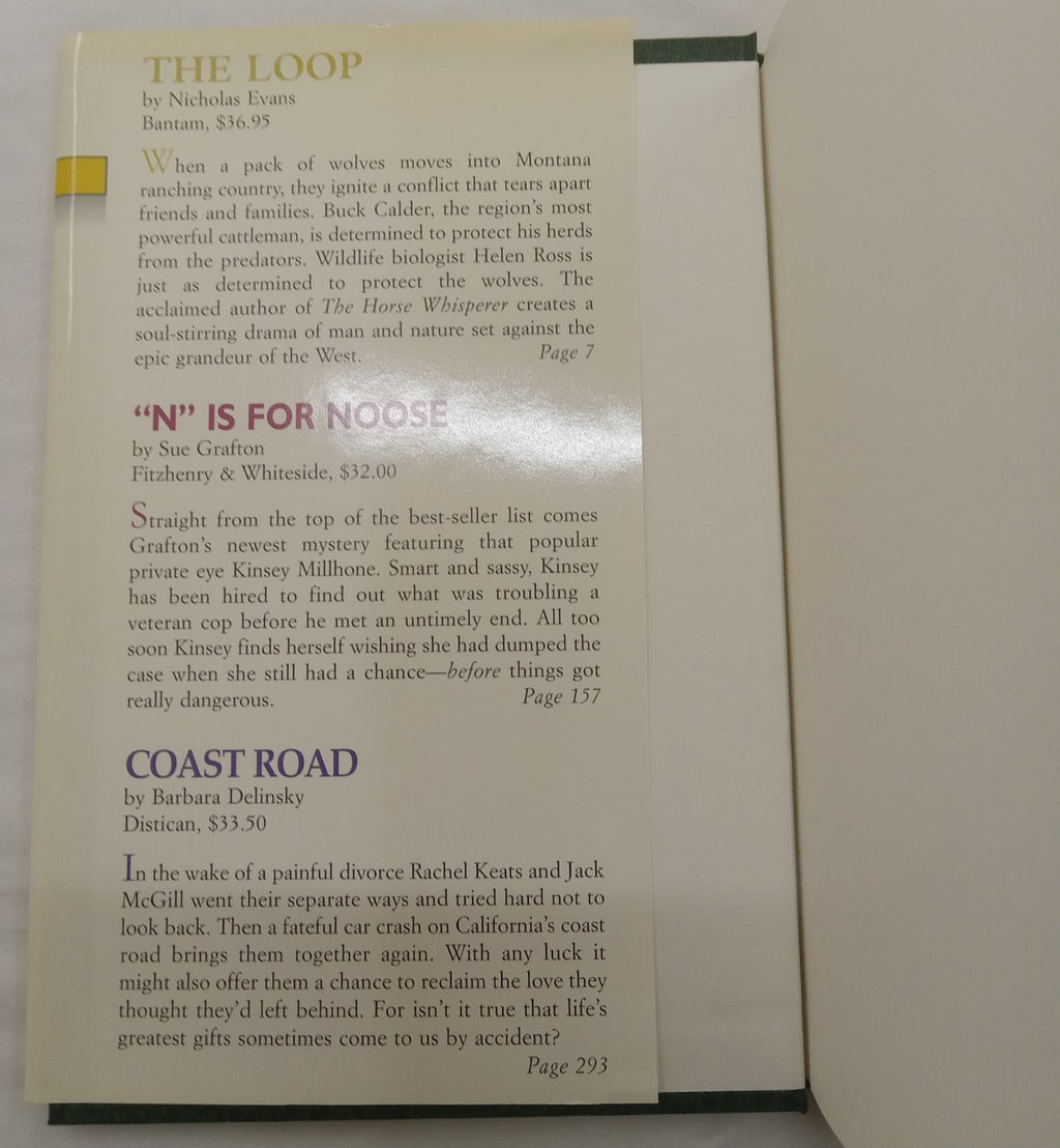 Readers Digest Condensed Books Vol 1 2001 Hardcover w/ Dust Jacket - Near Mint